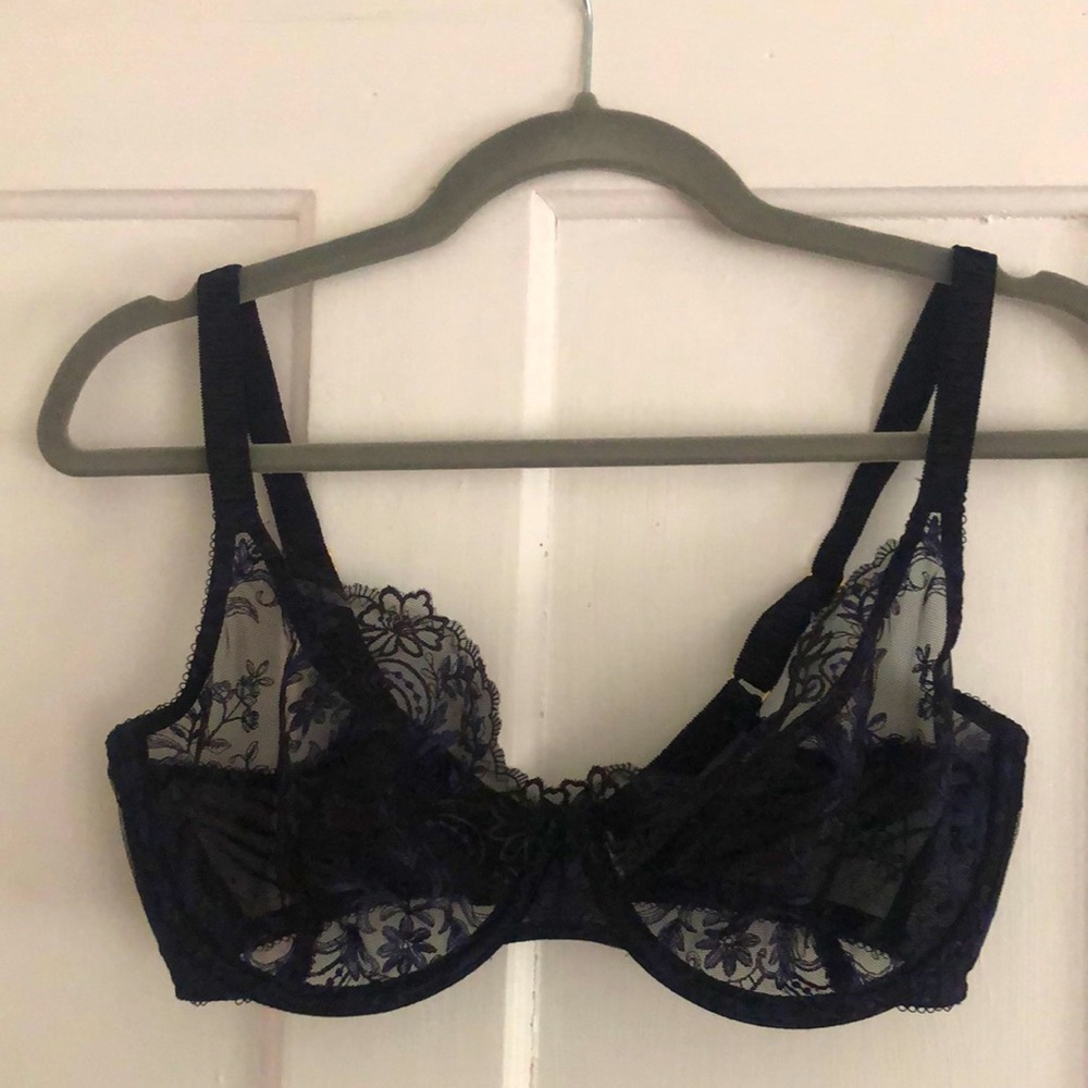 Wacoal Scene Stealer Underwire bra, 34 DD, black